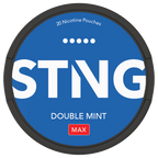 STNG Double Mint MAX nicotine pouches at Pouchhut NZ