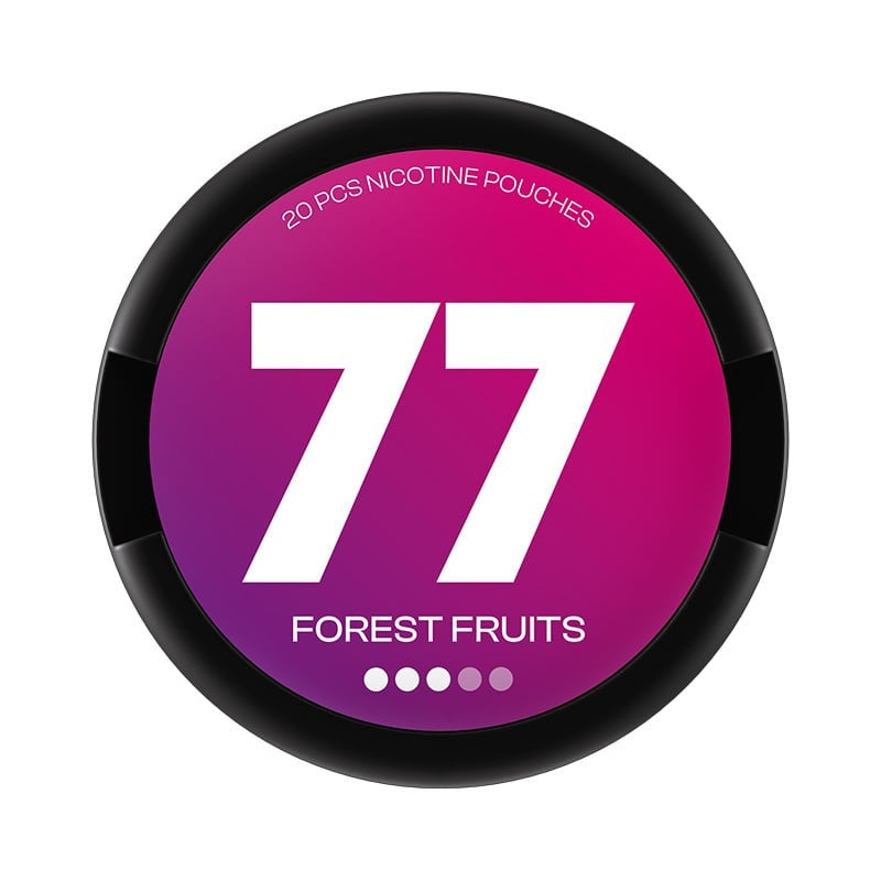77 Forest Fruits nicotine pouches at Pouchhut NZ