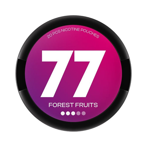 77 Forest Fruits nicotine pouches at Pouchhut NZ