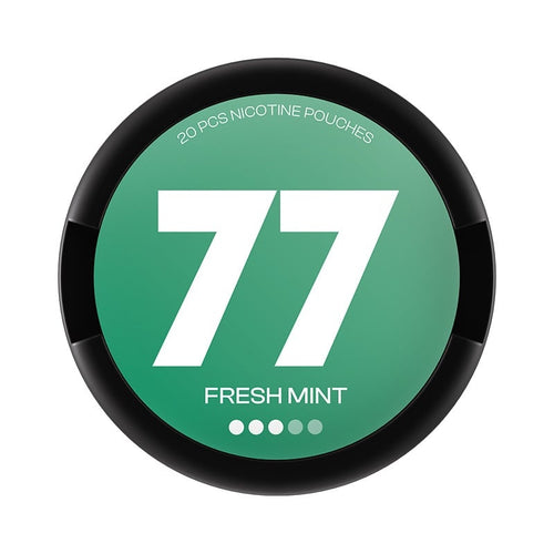 77 Fresh Mint nicotine pouches at Pouchhut NZ