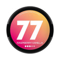 77 Raspberry & Vanilla nicotine pouches at Pouchhut NZ