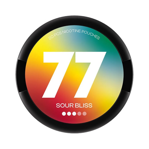 77 Sour Bliss nicotine pouches at Pouchhut NZ
