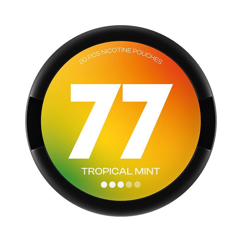 77 Tropical Mint nicotine pouches at Pouchhut NZ