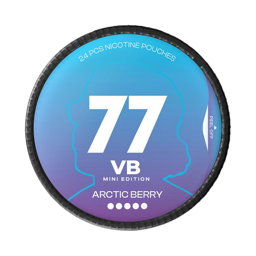 77 VB Edition Mini Arctic Berry Extra Strong nicotine pouches at Pouchhut NZ