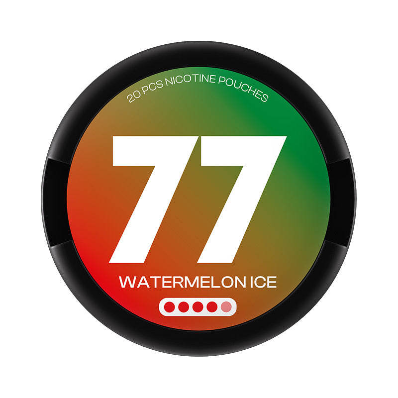 77 Watermelon Ice Extra Strong nicotine pouches at Pouchhut NZ