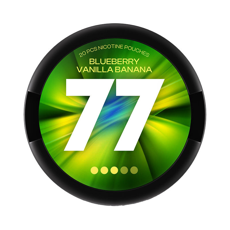 77 BRAZIL Blueberry Vanilla Banana - Multi flavor pack nicotine pouches at Pouchhut NZ