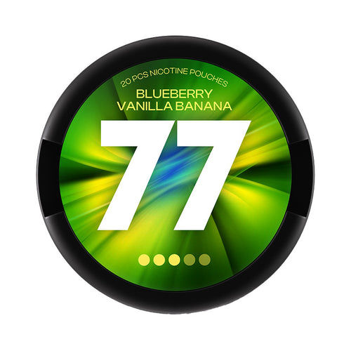 77 BRAZIL Blueberry Vanilla Banana - Multi flavor pack nicotine pouches at Pouchhut NZ