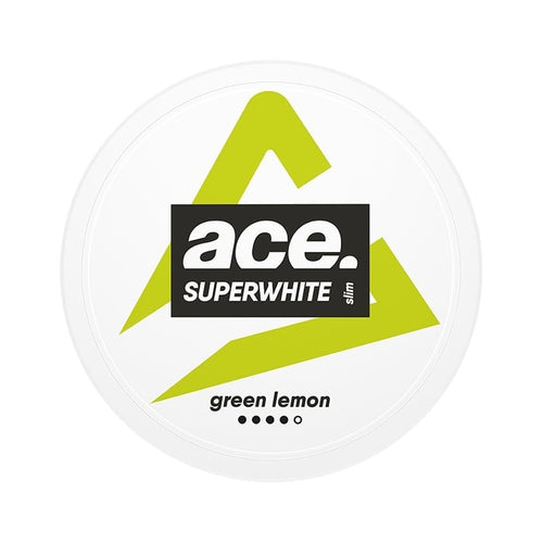 ACE Green Lemon nicotine pouches at Pouchhut NZ