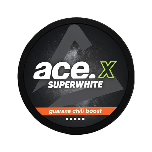 ACE Guarana Chili Boost nicotine pouches at Pouchhut NZ