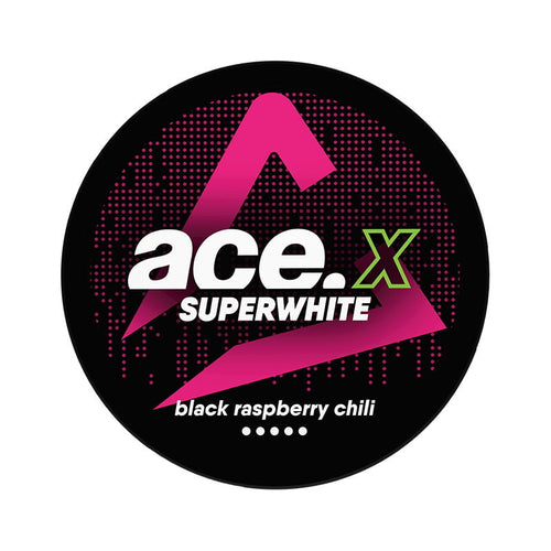 ACE X Black Raspberry Chilli nicotine pouches at Pouchhut NZ
