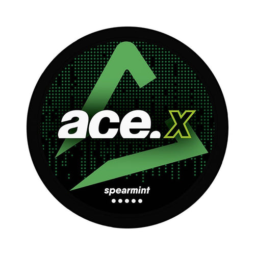 ACE X Spearmint nicotine pouches at Pouchhut NZ