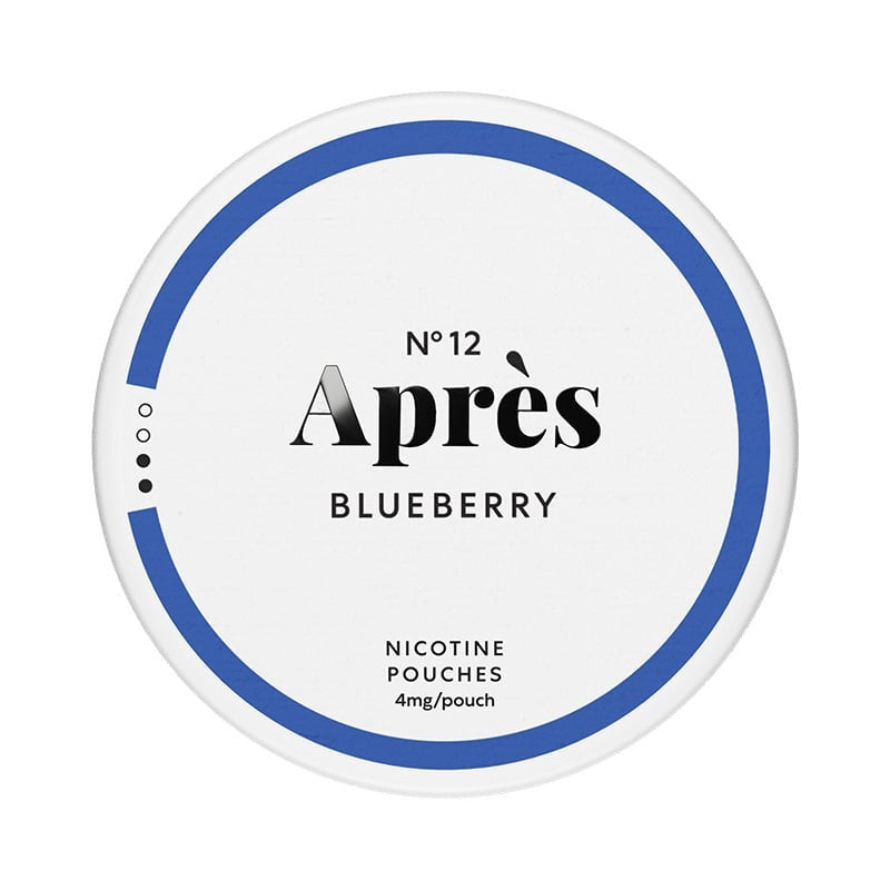 APRÈS Blueberry Light nicotine pouches at Pouchhut NZ