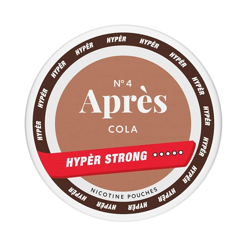 APRÈS HYPER STRONG Cola nicotine pouches at Pouchhut NZ