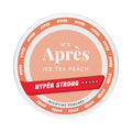 APRÈS HYPER STRONG Ice Tea Peach nicotine pouches at Pouchhut NZ