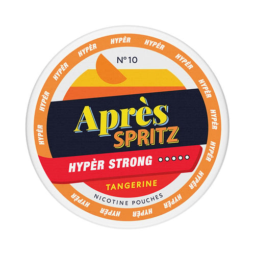 APRÈS HYPER STRONG Tangerine Spritz nicotine pouches at Pouchhut NZ