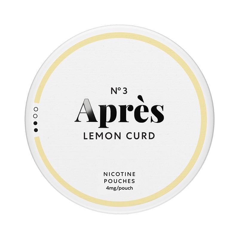 APRÈS Lemon Curd Light nicotine pouches at Pouchhut NZ