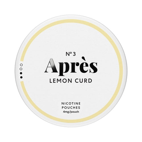 APRÈS Lemon Curd Light nicotine pouches at Pouchhut NZ