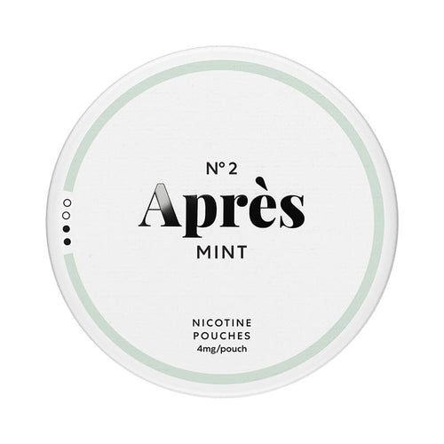 APRÈS Mint Light nicotine pouches at Pouchhut NZ