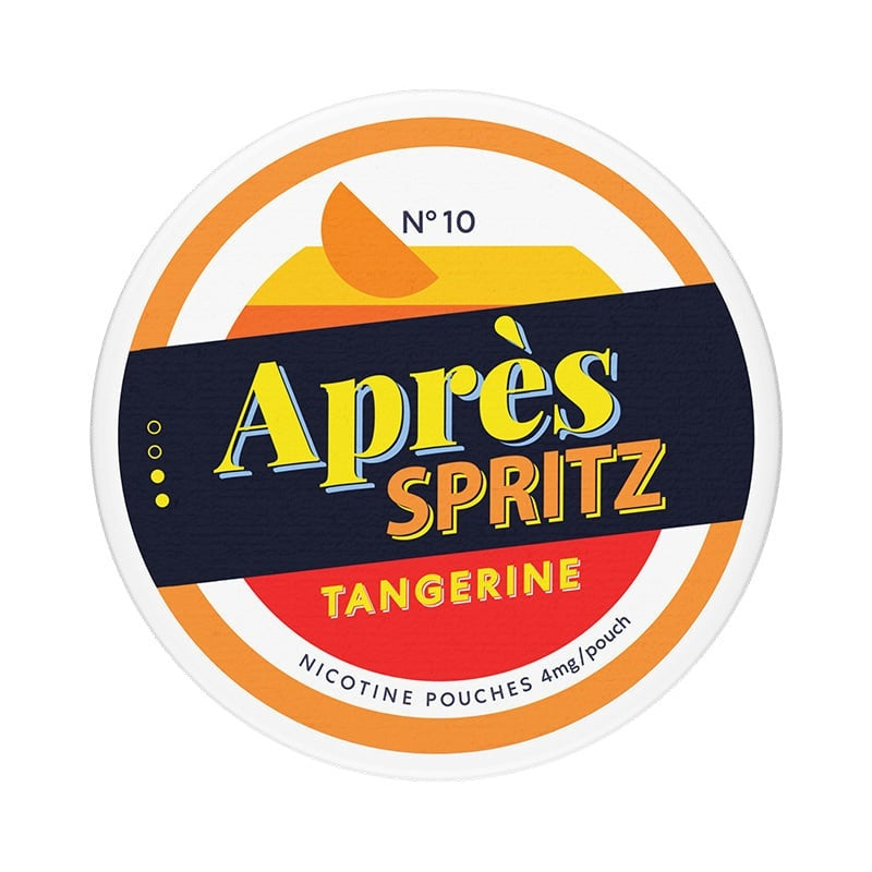 APRÈS Tangerine Spritz Light nicotine pouches at Pouchhut NZ