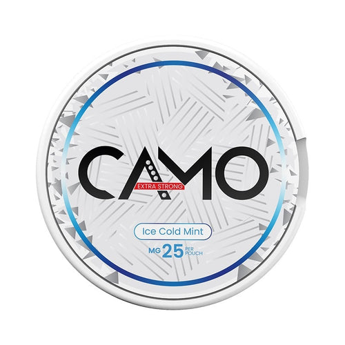 CAMO Ice Cold Mint Extra Strong nicotine pouches at Pouchhut NZ
