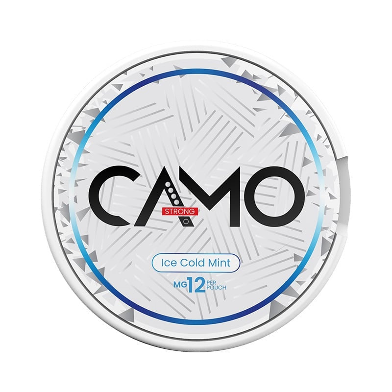 CAMO Ice Cold Mint Strong nicotine pouches at Pouchhut NZ