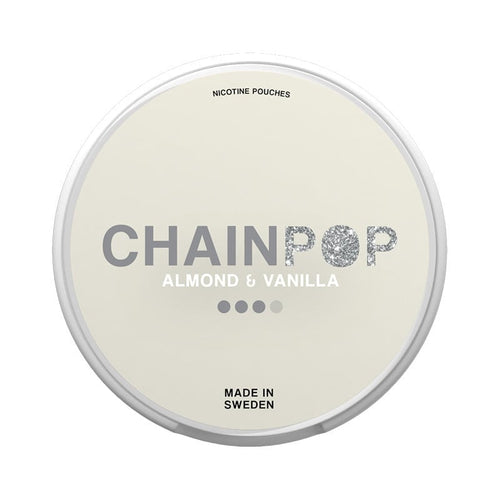 CHAINPOP Almond & Vanilla nicotine pouches at Pouchhut NZ