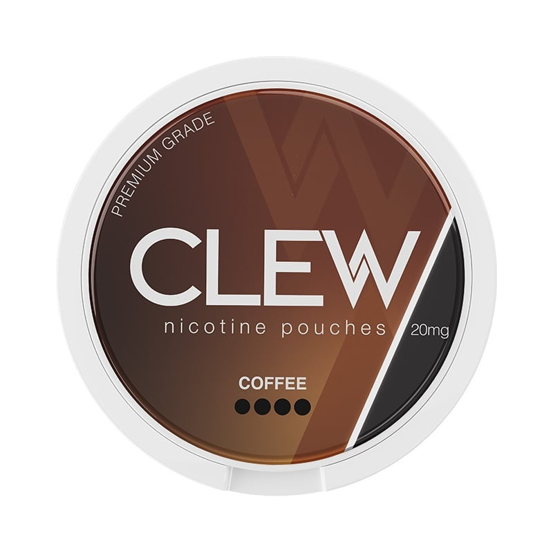 CLEW Coffee Extra Strong | 20MG Nicotine Pouch nicotine pouches at Pouchhut NZ