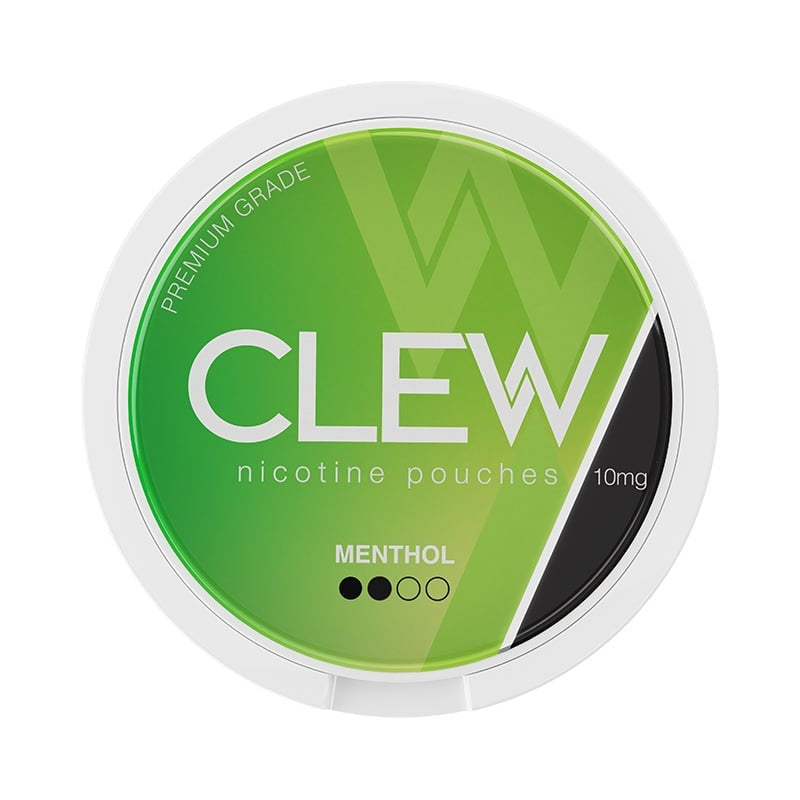 CLEW Menthol Medium | 10MG Nicotine Pouch nicotine pouches at Pouchhut NZ