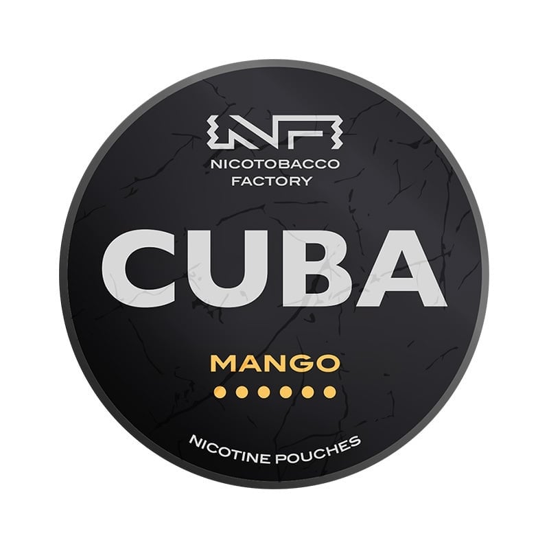CUBA Mango Strong nicotine pouches at Pouchhut NZ