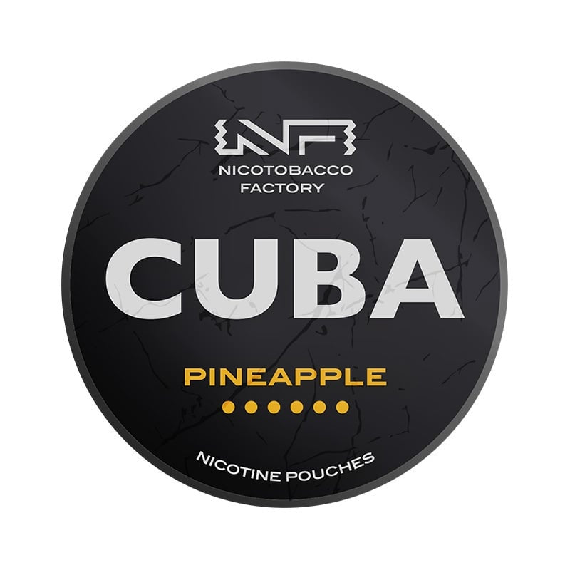 CUBA Pineapple Strong nicotine pouches at Pouchhut NZ