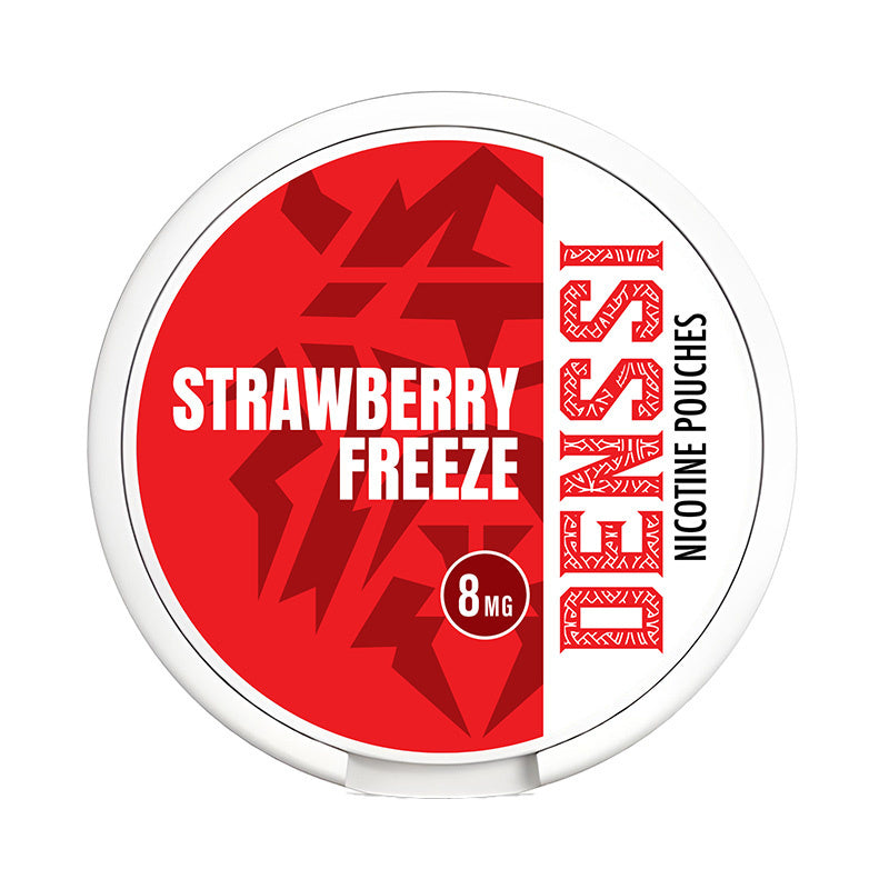 DENSSI Strawberry Freeze Light nicotine pouches at Pouchhut NZ