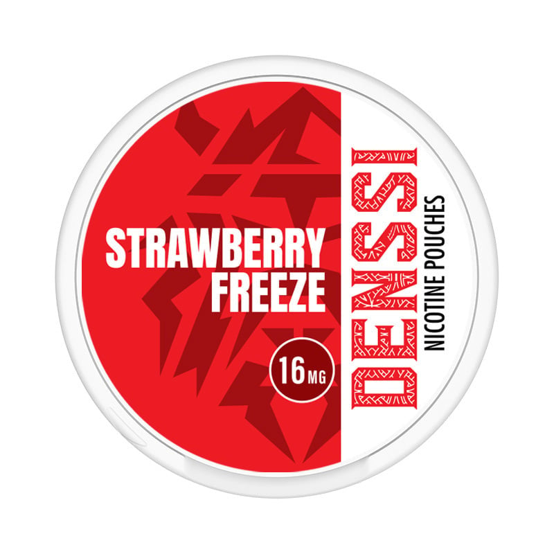 DENSSI Strawberry Freeze nicotine pouches at Pouchhut NZ