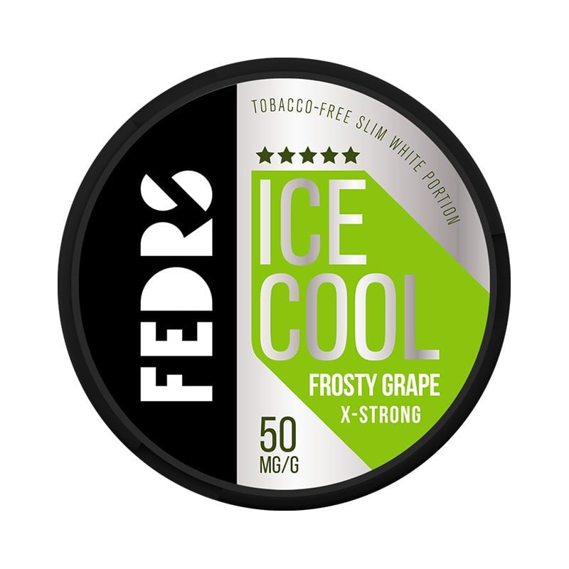 FEDRS Frosty Grape X-Strong nicotine pouches at Pouchhut NZ