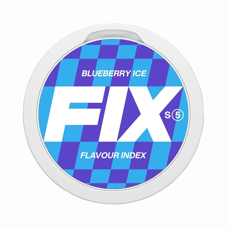 FIX Blueberry Ice nicotine pouches at Pouchhut NZ
