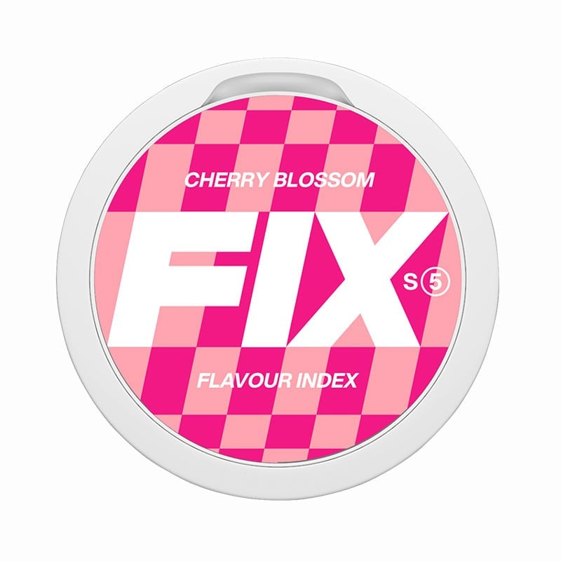 FIX Cherry Blossom nicotine pouches at Pouchhut NZ