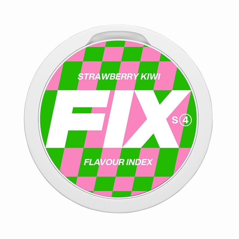 FIX Strawberry Kiwi nicotine pouches at Pouchhut NZ