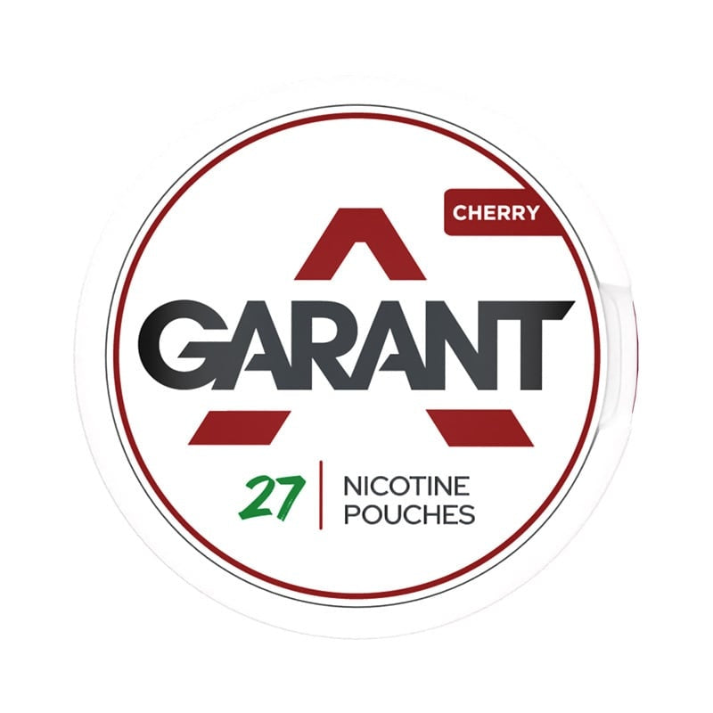 GARANT Cherry Medium | Nicotinezakje nicotine pouches at Pouchhut NZ