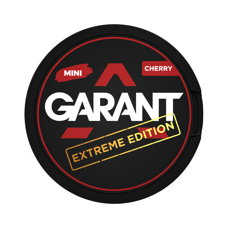 GARANT Extreme Cherry Mini nicotine pouches at Pouchhut NZ