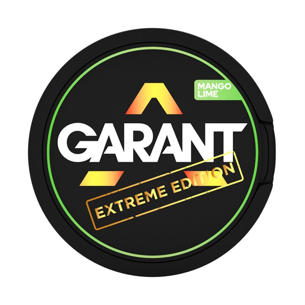 GARANT Mango Lime Extreme nicotine pouches at Pouchhut NZ