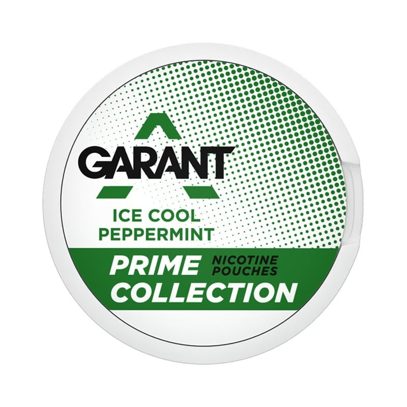 GARANT Prime Ice Cool Peppermint nicotine pouches at Pouchhut NZ