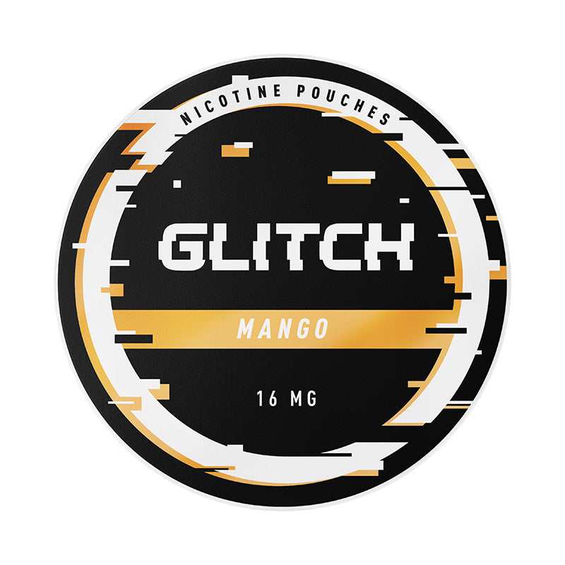 GLITCH Mango nicotine pouches at Pouchhut NZ