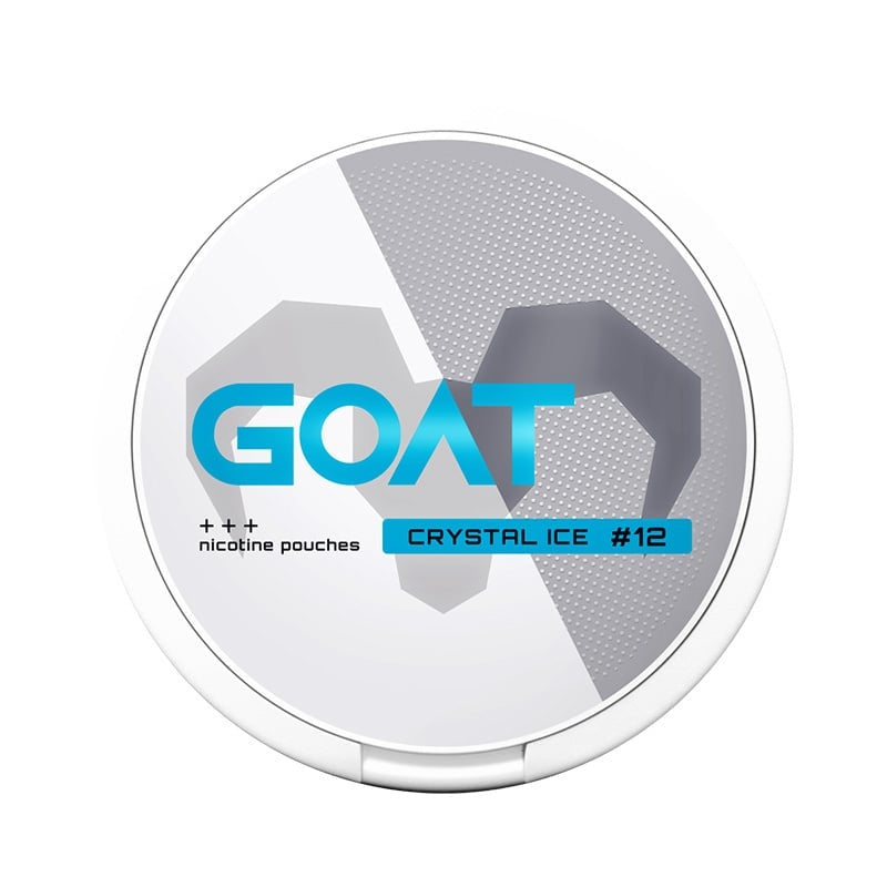 GOAT Crystal Ice Medium nicotine pouches at Pouchhut NZ