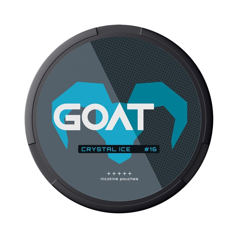 GOAT Crystal Ice Strong nicotine pouches at Pouchhut NZ