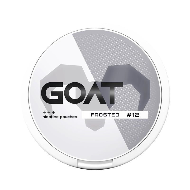 GOAT Frosted Medium nicotine pouches at Pouchhut NZ