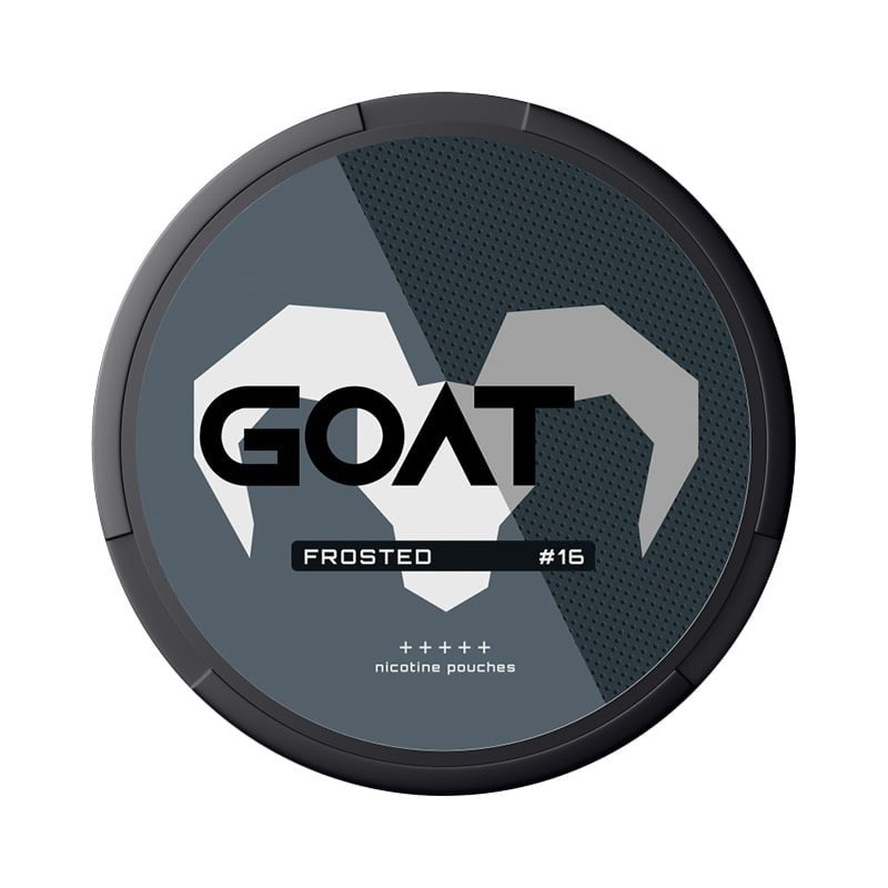 GOAT Frosted Strong nicotine pouches at Pouchhut NZ