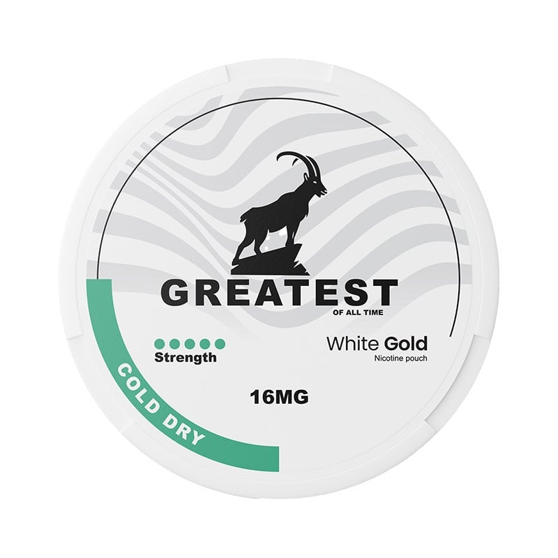 GREATEST Cold Dry 16 nicotine pouches at Pouchhut NZ