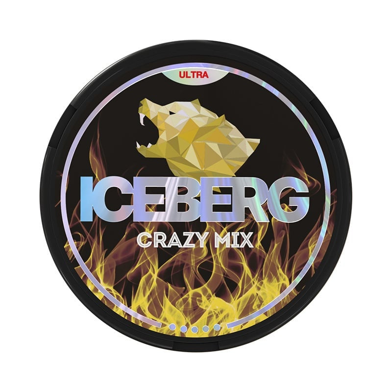 ICEBERG Extreme Crazy Mix nicotine pouches at Pouchhut NZ