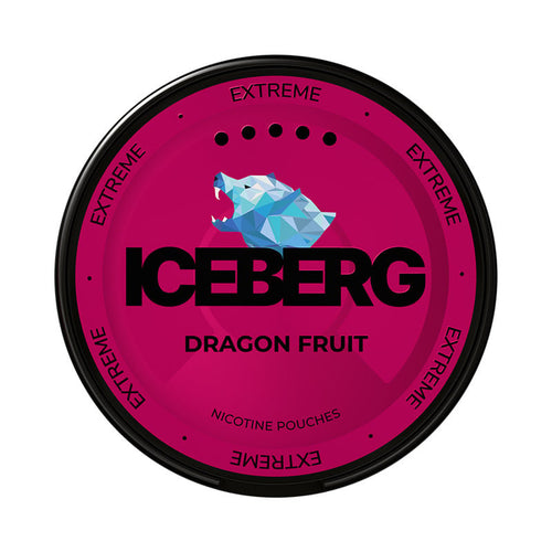 ICEBERG Extreme Dragon Fruit nicotine pouches at Pouchhut NZ