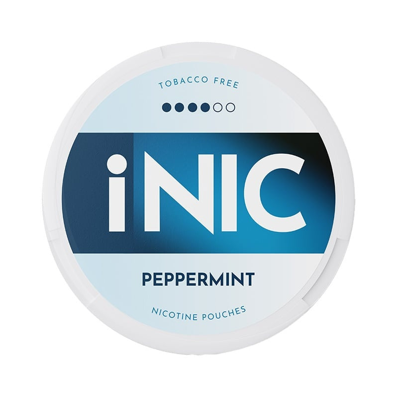 INIC Peppermint Strong nicotine pouches at Pouchhut NZ