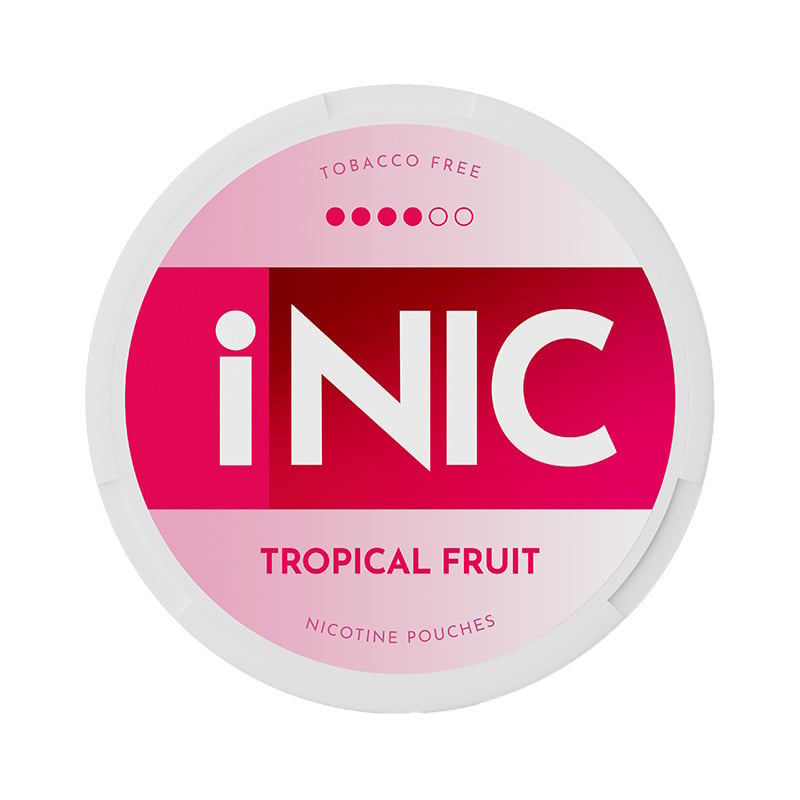 INIC Tropical Fruit Strong nicotine pouches at Pouchhut NZ